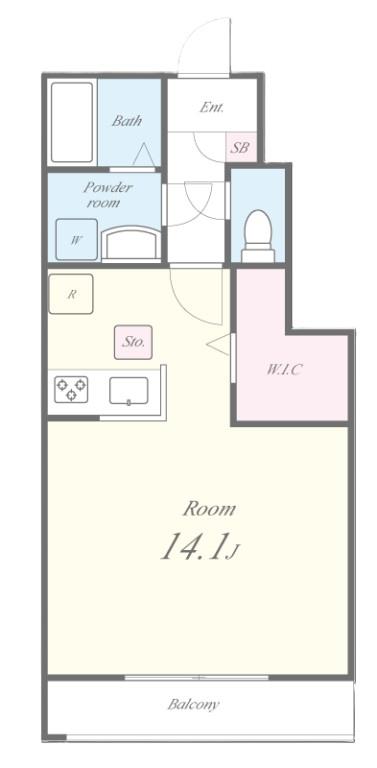 ソレイユ(守口) 間取り図