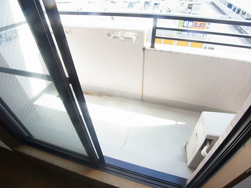 ソレイユ天王台 ベランダ