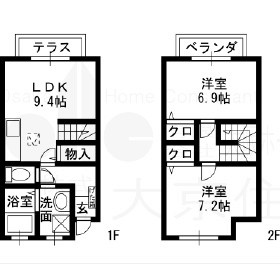 エスポアールナカタニ 間取り