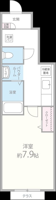 Estudio西泉堂 間取り図