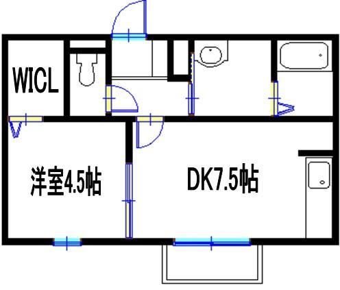 プランドールＤＡＩ 間取り図