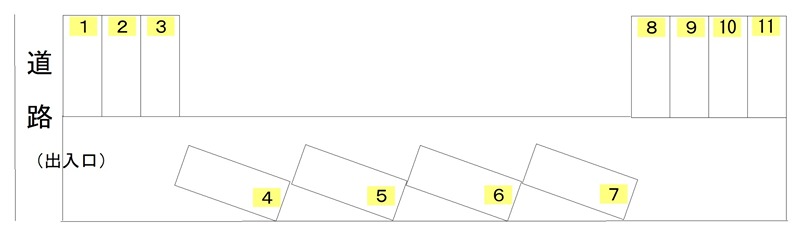 おおがね駐車場 間取り