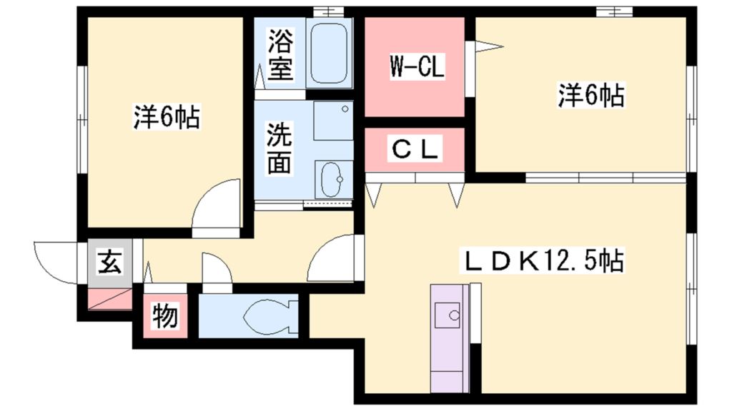 サンガーデン田中 間取り図