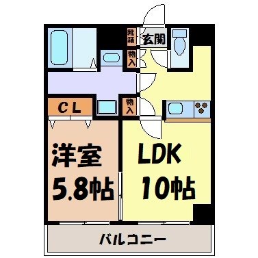 エスポアール千種 間取り図