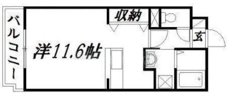 アドバンシティマルモ 203号室 間取り