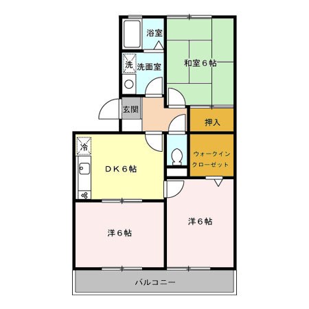 ハイカムールＳＴ 間取り
