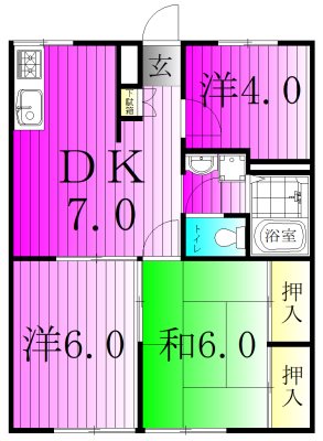 エステートピアU1 間取り