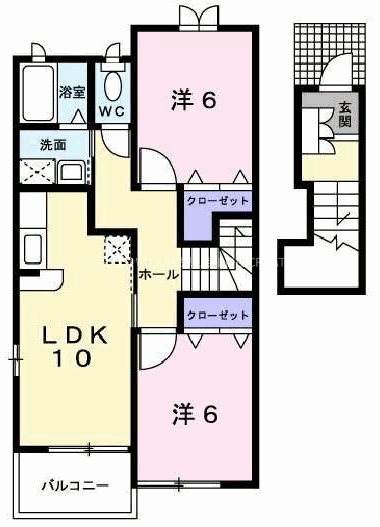 フレーシュ 間取り図