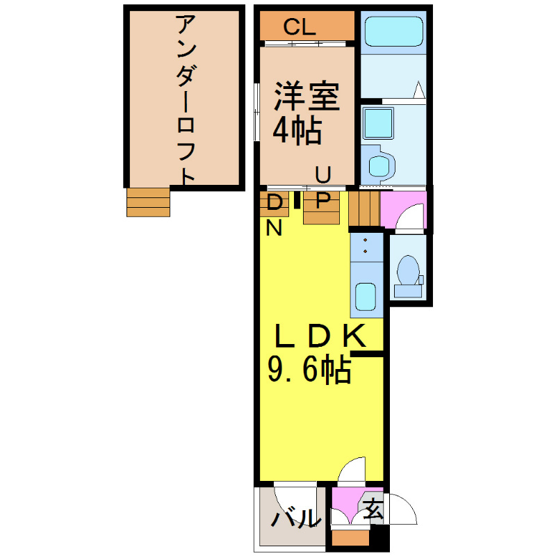 愛知県名古屋市昭和区山花町 間取り