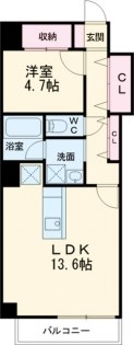 愛知県名古屋市中村区中村本町１丁目 間取り