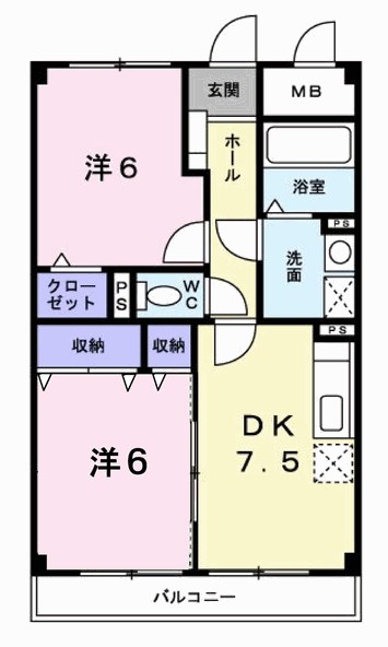 City　Coolale 間取り図
