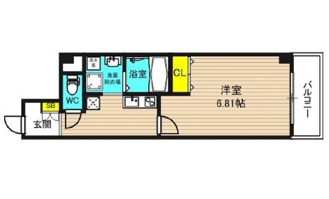 みおつくし江戸堀 間取り