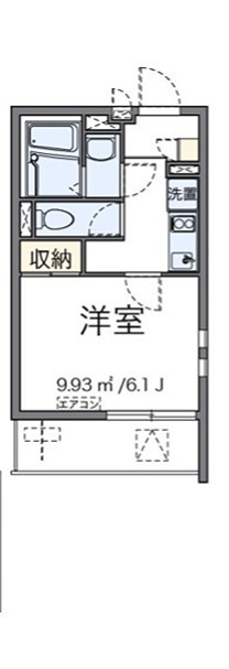 クレイノフロレゾン立川 間取り