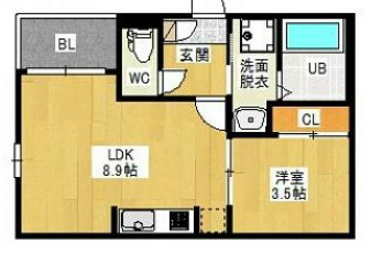 愛知県名古屋市千種区清明山２丁目 間取り