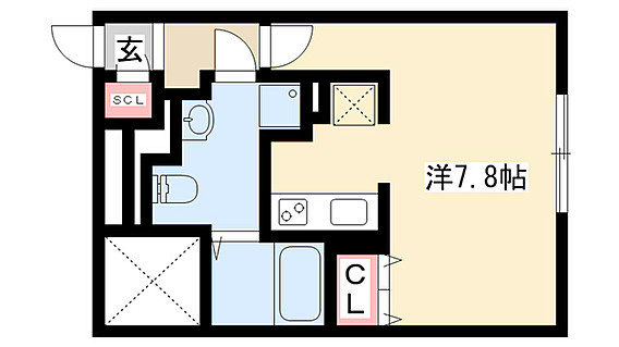 愛知県名古屋市北区石園町３丁目 間取り