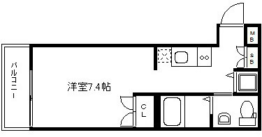 アクアプレイス京都西陣 間取り