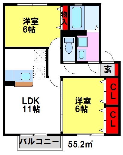 アムール 間取り