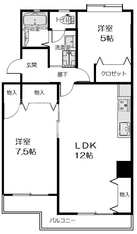 カーサ天王の杜 間取り図