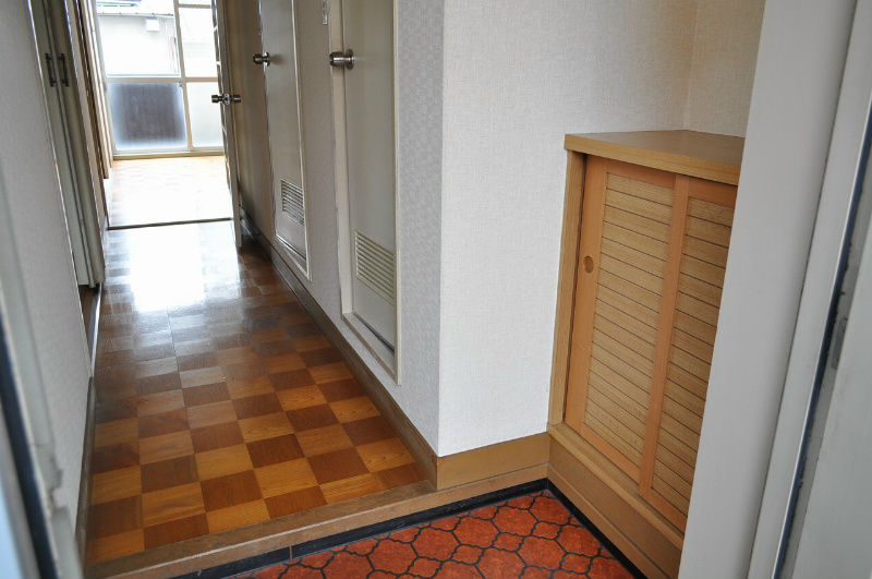 広野ハイツ 玄関