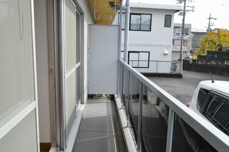 広野ハイツ ベランダ