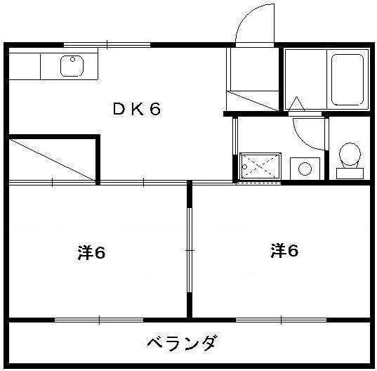 アビタ美吉Ⅰ 間取り図