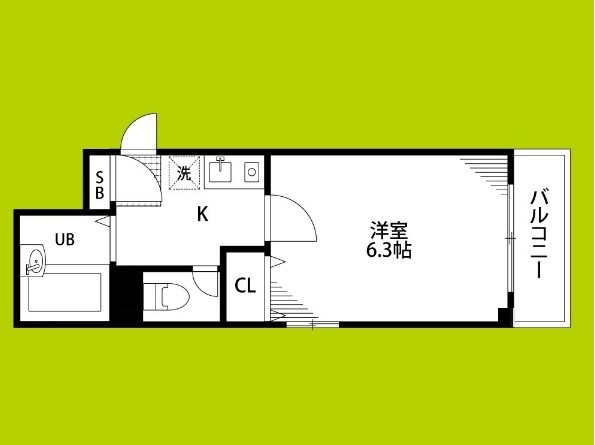 カトレアハイツ 間取り図