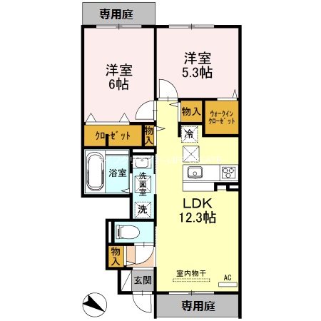 スペランツァ 間取り図