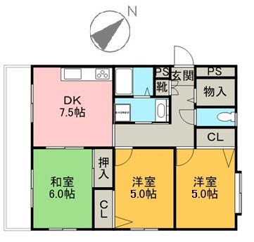 岐阜県岐阜市加納青藤町２丁目 間取り