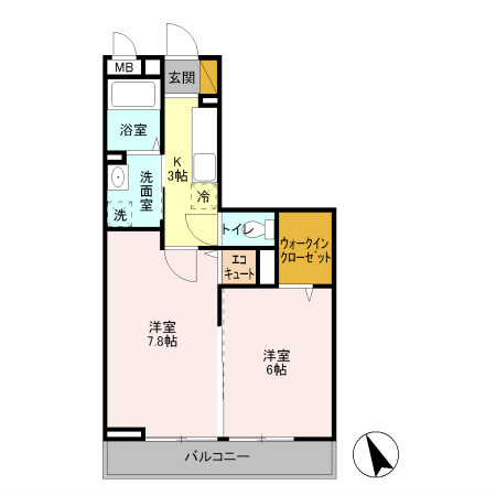 サニークロスＺ 間取り
