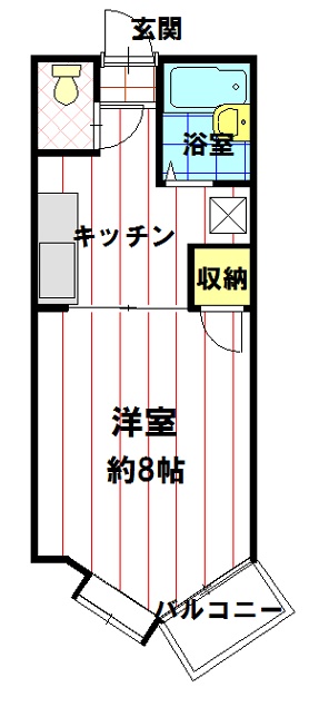 クオリティハウス川端 間取り