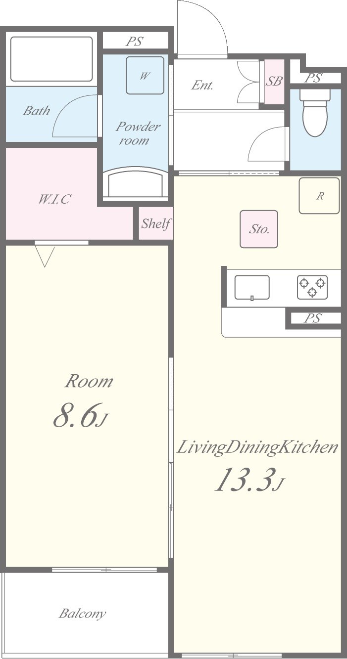 ヴィラ オリオン 間取り図