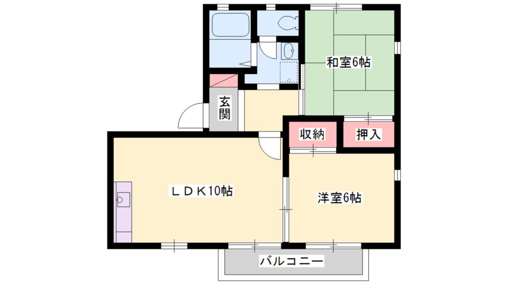 フレグランス宝殿Ａ 間取り図