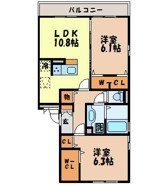 カーサヒルズ 間取り