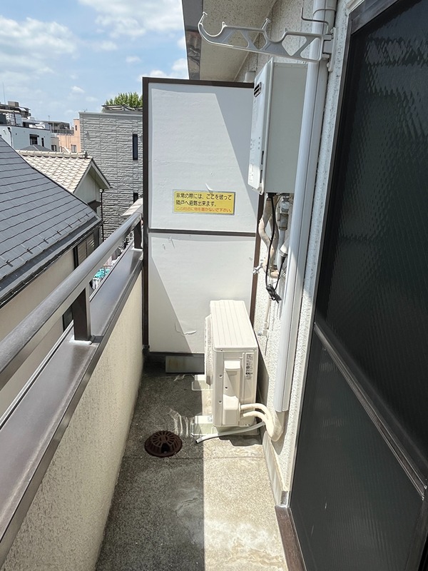 タケトミハイツ ベランダ
