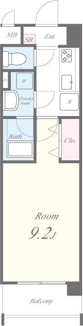 ファシルカワト 間取り図