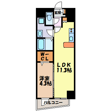 フォレシティ栄 間取り図