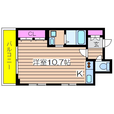 エスポワールＳＥＩＢＵ 間取り