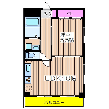 エスポワールＳＥＩＢＵ 間取り
