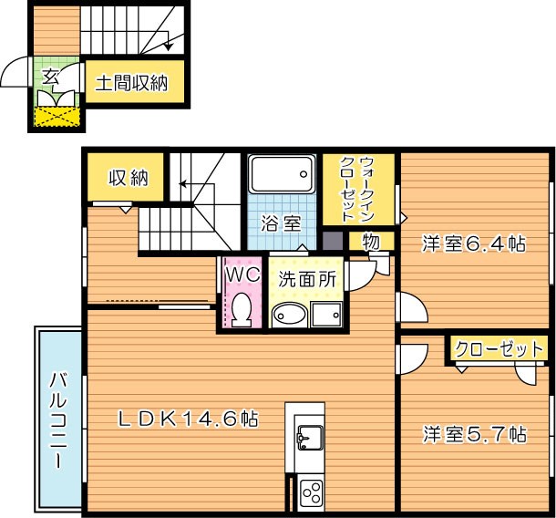 プロヌーブブライトネス  間取り図