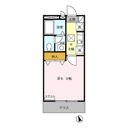 ブランシェ鷹の台 間取り