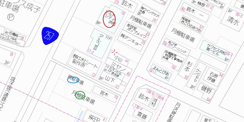ソルトシティ浜松 駐車場