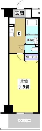 セントラルコート２１ 間取り図