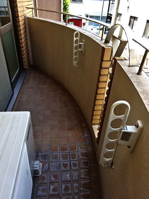 ラピスコート品川 ベランダ