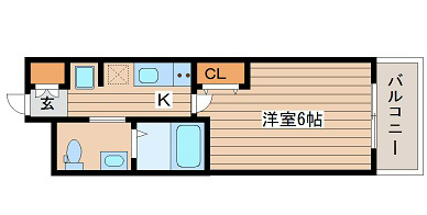 大阪府大阪市西区立売堀４丁目 間取り