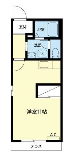 リブェールハイツＡ 105号室 間取り