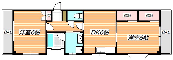 ＳＫハイツ 間取り図