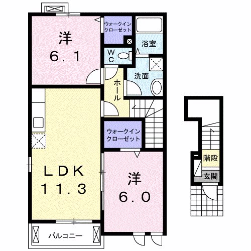 グラティア 間取り図