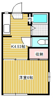 ハイツあおば C101号室 間取り