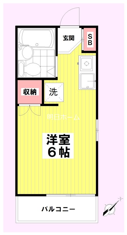 上広谷住宅 間取り図