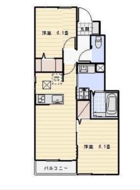 プリントスⅢ 間取り図